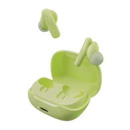 Skullcandy® Smokin’ Buds® TWS Bluetooth® In-Ear Earbuds with Mic and Charging Case, up to 20 Hours of Play Time, IPX4 Sweat-Resistant (Matcha)