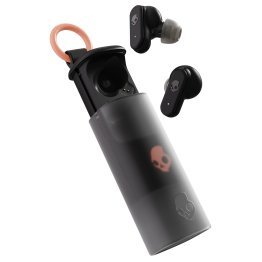 Skullcandy® Dime® Evo TWS Bluetooth® In-Ear Earbuds with Mic and Charging Case, up to 36 Hours Play Time, IPX4 Water-Resistant (True Black)