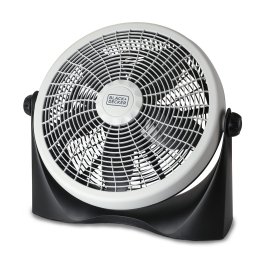 BLACK+DECKER™ BFF16B 16-In. 3-Speed Portable Floor Fan with Adjustable Tilt, Black