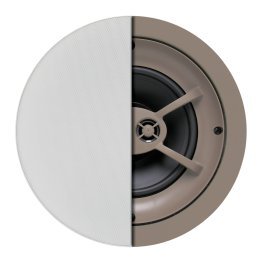 Proficient® Audio 6-1/2-In. 75-Watt Protege C625TT Stereo In-Ceiling Speaker with DVC Polypropylene Woofers and Dual Hard-Dome Tweeters, 8 Ohms