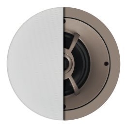 Proficient® Audio 6-1/2-In. 100-Watt Protege C651 LCR In-Ceiling Speaker with Polypropylene Woofer and Pivoting Soft-Dome Tweeter, 8 Ohms