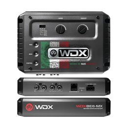 DB Drive™ WDX® Series BE6MX Digital Bass Enhancer with Dash-Mount Remote, Mexico Edition
