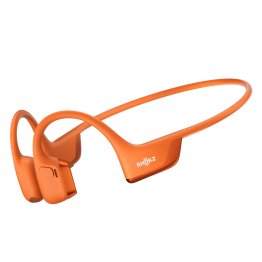 Shokz® OpenRun Pro 2 Bone-Conduction Open-Ear Sport Headphones with Microphones (Orange)