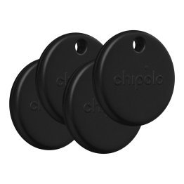 Chipolo® POP Device Tracking Tag (4 Pack; Black)