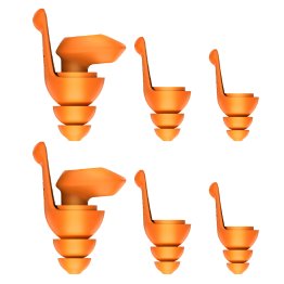 Mixx® assistive audio Safety Certified-Hearing-Protection Earplugs with Travel Case