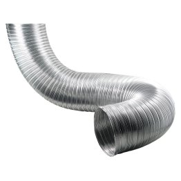 Deflecto® 8-Ft. Semi-Rigid Flexible Aluminum Duct (6 In. Diameter)