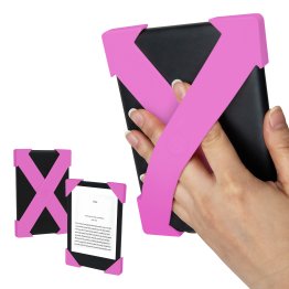 Strapsicle® E-Reader Cross Straps for Select Kindle® and Kobo® Devices, Large (Candy Pink)