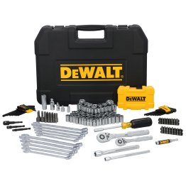 DEWALT® 1/4-In. and 3/8-In. Drive Mechanics Tool Set with 142 Pieces plus Case, DWMT45425