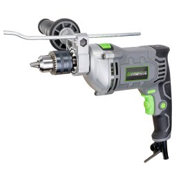 Genesis® 7.5-Amp Corded Variable-Speed Hammer Drill with Standard and Hammer Modes, All-Metal 1/2-In. Chuck, 360° Handle, up to 44,800 Blows per Minute