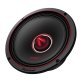 Pioneer® P.R.O. Series TS-BM801PRO 8-In. 700-Watt-Max-Power Mid-Bass Drivers, Black and Red, 2 Count