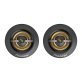 Pioneer® TS-A301TW 3/4-In. 450-Watt-Max-Power Component Tweeters, Black and Gold, 2 Pack