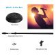 Pyle® Universal Microphone Stand with Adjustable Height, Microphone Clip, and Heavy Compact Base (1 Pack)