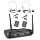 Pyle® VHF Fixed-Frequency Wireless Microphone System