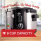 Brentwood® 8-Cup Electric Deep Fryer