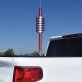 Tram® WC-6 2,000-Watt WILDCAT Trucker CB Antenna with 6-In. Anodized Aluminum Shaft with Extremely Low SWR and Long-Distance Transmit/Receive (Red)