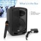 Pyle® Compact and Portable Bluetooth® PA Speaker