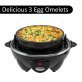 Brentwood® Electric Egg Cooker with Auto Shutoff (Black)