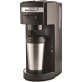 Brentwood® Single-Serve Coffee Maker for Pods or Grounds with Travel Mug