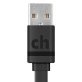 cellhelmet® Charge and Sync 3-Ft. USB-A to Micro USB Flat Cable