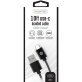iEssentials® Charge and Sync Braided USB-C® to USB-A Cable (120 In.; Black)