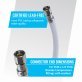 Certified Appliance Accessories PVC Ice Maker Connector with 1/4" Compression, 20ft