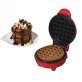 Starfrit® 4-In. Electric Mini Waffle Maker, Red