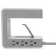 Tripp Lite® by Eaton® Protect It!® 6-Outlet Surge Protector Desk Clamp with 2 USB Ports and 1 USB-C® Port, 8 ft. Cord