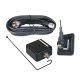 Tram® 50-Watt Pretuned Dual-Band 144 MHz to 148 MHz VHF/440 MHz to 450 MHz UHF Amateur Radio Antenna Kit with Glass Mount and Cable