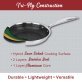 Brentwood® 3-Ply Hybrid Non-Stick Stainless Steel Induction-Ready Frying Pan (9.5 In.)
