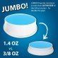 Nadex Coins™ Jumbo 1.41-Oz. Non-Slip Cash-Counting Fingertip Moistener Pads (1 Pack; Blue)