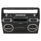 JENSEN® Cassette Player/Recorder/Radio Boom Box, Black, MCR-500