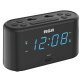 RCA Digital Radio Alarm Clock with Large Numbers and USB Charging, RC571