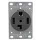 Single-Flush Dryer Receptacle (4 wire)