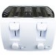 Brentwood® Cool Touch 4-Slice Toaster (White)