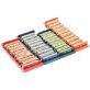Nadex Coins™ Rolled Coin Storage Organizer Tray Set with Ridges for Loose Coins