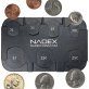 Nadex Coins™ Desktop Coin-Sorting Dispenser