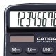 CATIGA® CD-2786 12-Digit Home and Office Calculator, Dual Power (Black)