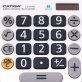 CATIGA® CD-8185 8-Digit Home and Office Calculator, Dual Power (White)