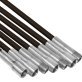 Chromex 7-Piece 21-Ft. Fiberglass Chimney Brush Rods with 1/4-In. NPT Fittings