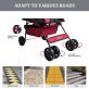 Jespet® 4-Wheel Pet Stroller, Maroon