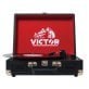 Victor® Metro Dual-Bluetooth® Belt-Drive Suitcase Turntable, VSRP-800 (Black)