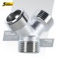 Certified Appliance Accessories® Y-Fitting, 3/4 In. MGH x 3/4 In. MGH x 3/4 In. MGH