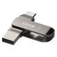 Lexar® JumpDrive® D400 USB 3.2 Gen 1 Dual Drive with USB-C® and USB-A Connectors (512 GB)