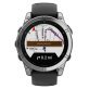 Garmin® fēnix® E Multisport GPS Smartwatch with 47-mm Case, Bluetooth®, AMOLED, Health/Fitness, Navigation, Topo, 10 ATM (Stainless Steel)