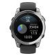 Garmin® fēnix® E Multisport GPS Smartwatch with 47-mm Case, Bluetooth®, AMOLED, Health/Fitness, Navigation, Topo, 10 ATM (Stainless Steel)