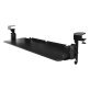 Uncaged Ergonomics® KT4 Clamp-on Under-Desk Slide-Out Ergonomic Keyboard Tray, Black