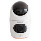 Lorex® Wi-Fi® 2K Dual-Lens Pan-Tilt-Digital Zoom Indoor Security Camera with Person and Animal Detection, White, W463AQD-E