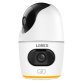 Lorex® Wi-Fi® 2K Dual-Lens Pan-Tilt-Digital Zoom Indoor Security Camera with Person and Animal Detection, White, W463AQD-E