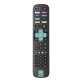One For All® Replacement Remote for Roku® TVs, Black, URC 4923