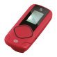 GPX® MP3 Player with FM Radio, Bluetooth® Transmitter, and Wired Earbuds, Red, MWB308R